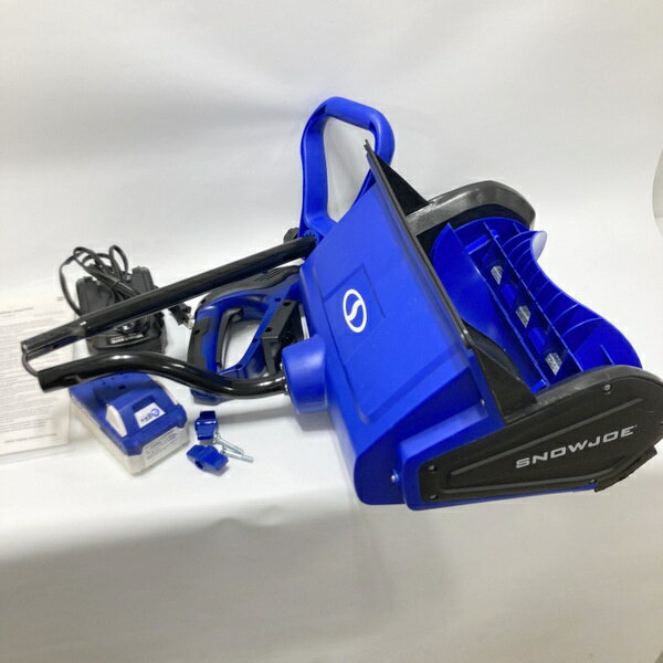 【中古】SNOWJOE 電動除雪機 24V-SS13 コードレス スノーシャベル 24V 13インチ幅 ...