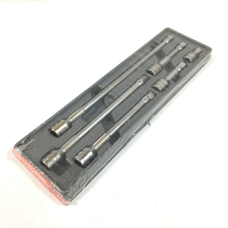 Rakuten - 【中古】未使用 Snap-on スナップオン 3/8 (9.5mm) エクステンションセット 206AFX 6本 エクステンションバーセット ローレット付き 未開封 △ DW3967