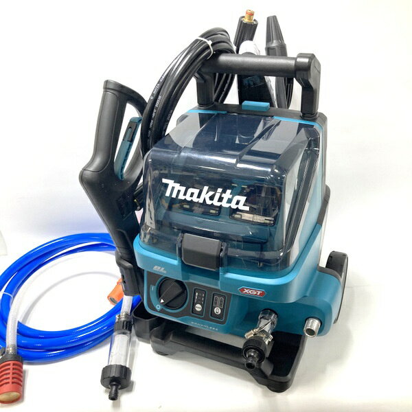 【中古】makita マキタ 充電式高圧洗浄機 MHW001GZ 40Vmax 本体のみ コードレス 低騒音 大掃除 洗車 タイル 農機 フィルタ 洗浄 ≡DT7203