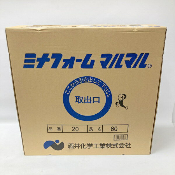 Rakuten - 【中古】 酒井化学 ミナフォームマルマル サイズ20×60m 未使用 弾性シーラントバックアップ材 緩衝材 パッキング材 防水シール材 目地材 ★DT97-