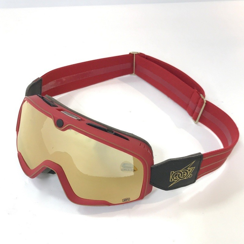 Rakuten - 【中古】 100% ワンハンドレッドパーセント Barstow バーストゥ モトクロス用ゴーグル 41412101 バイク用品 ◇TA4477