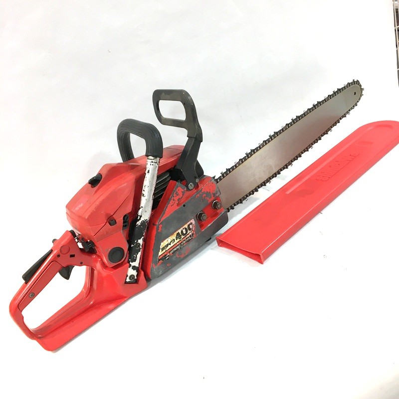 エンジンチェンソー新古品 中古品】 新ダイワ(shindaiwa) エンジンチェンソー 400 切断機 木切断