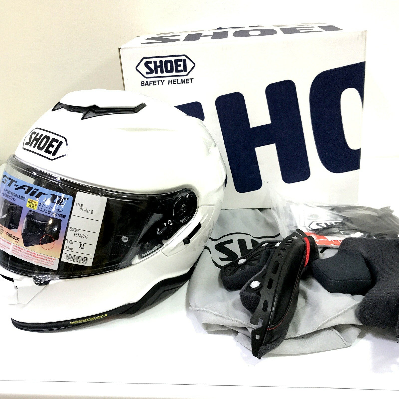楽天市場】shoei gt air ルミナスホワイトの通販