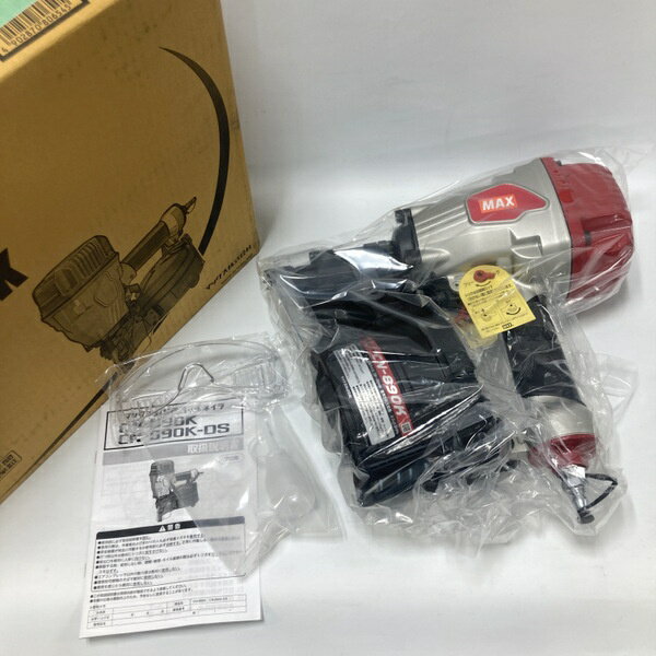 Rakuten - 【中古】MAX マックス 釘打機 コイルネイラ CN-890K プロ用 90mm 常圧 未使用★DT230