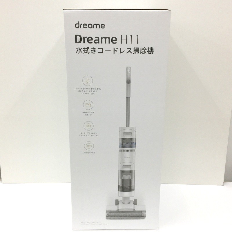 Rakuten - 【中古】Dreame ドリーミー H11 水拭き掃除機乾湿両用コードレス 未使用 ★DT37