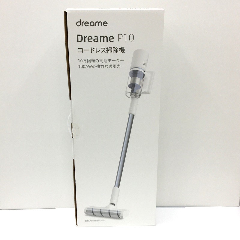 乐天商城 - 【中古】 Dreame ドリーミー P10 コードレス掃除機 サイクロン 100AW 未使用 ★DT69