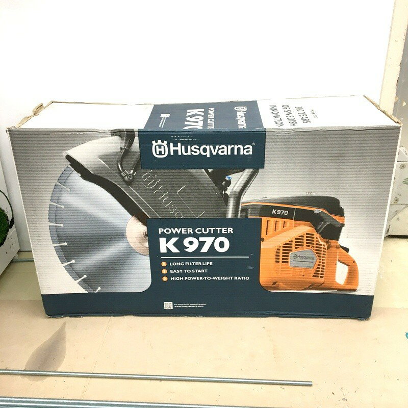 Rakuten - 【中古】Husqvarna ハスクバーナ エンジンカッター K970-14 14インチ ブレード別売り 未使用 ★DT283-