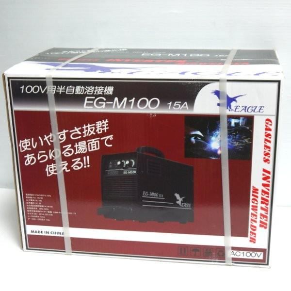 乐天商城 - 【中古】SEIBI セイビ 100V用 ノンガス半自動溶接機 EAGLE EG-M100 インバーター 電気溶接機 SEIBI 未使用★DT238-