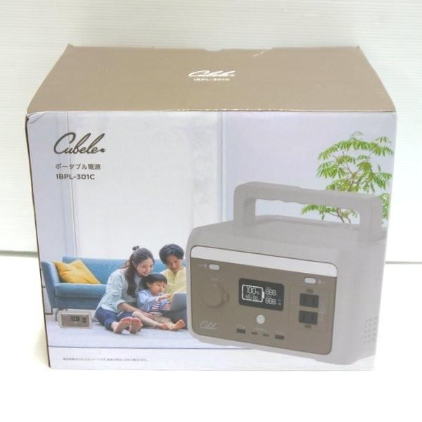 乐天商城 - 【中古】 INBES インベス ポータブル電源 Cuble キューブル IBPL-301C 300W 204Wh アウトドア キャンプ 防災 未使用 ★DT239