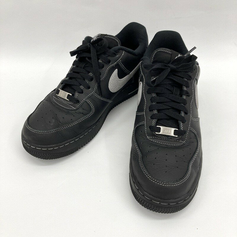 Rakuten - 【中古】NIKE ナイキ AIR FORCE 1 07 LV8 HQ2037-006 スニーカー ローカット 26.5cm メンズ ブラック 靴 ★277
