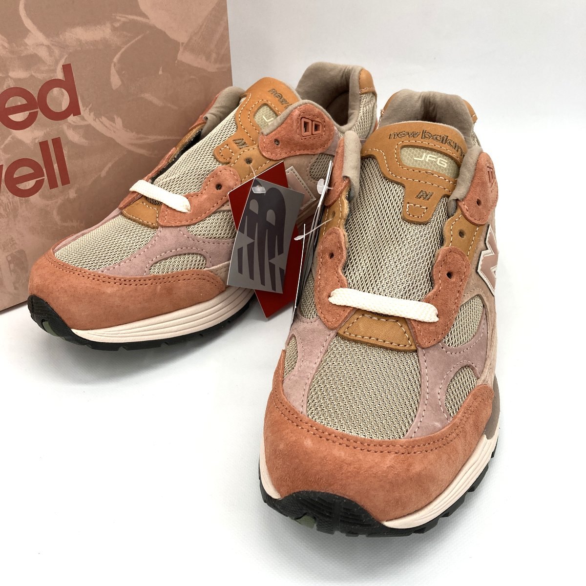 Joe Freshgoods New Balance ジョーフレッシュグッズ ニューバランス スニーカー 992 U992JG1 Rose Smoke Misty Rose 新品同様 ローズスモーク ミスティローズ" 27cm ★ SS402
