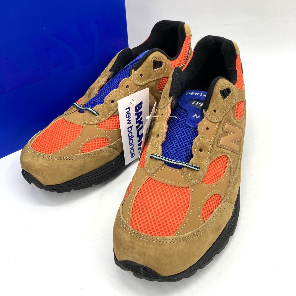 Action Bronson New Balance アクションブロンソン ニューバランス スニーカー 992 U992AB1 Tiger Eye タイガーアイ 27.5cm 新品同様 靴 ★ SS400