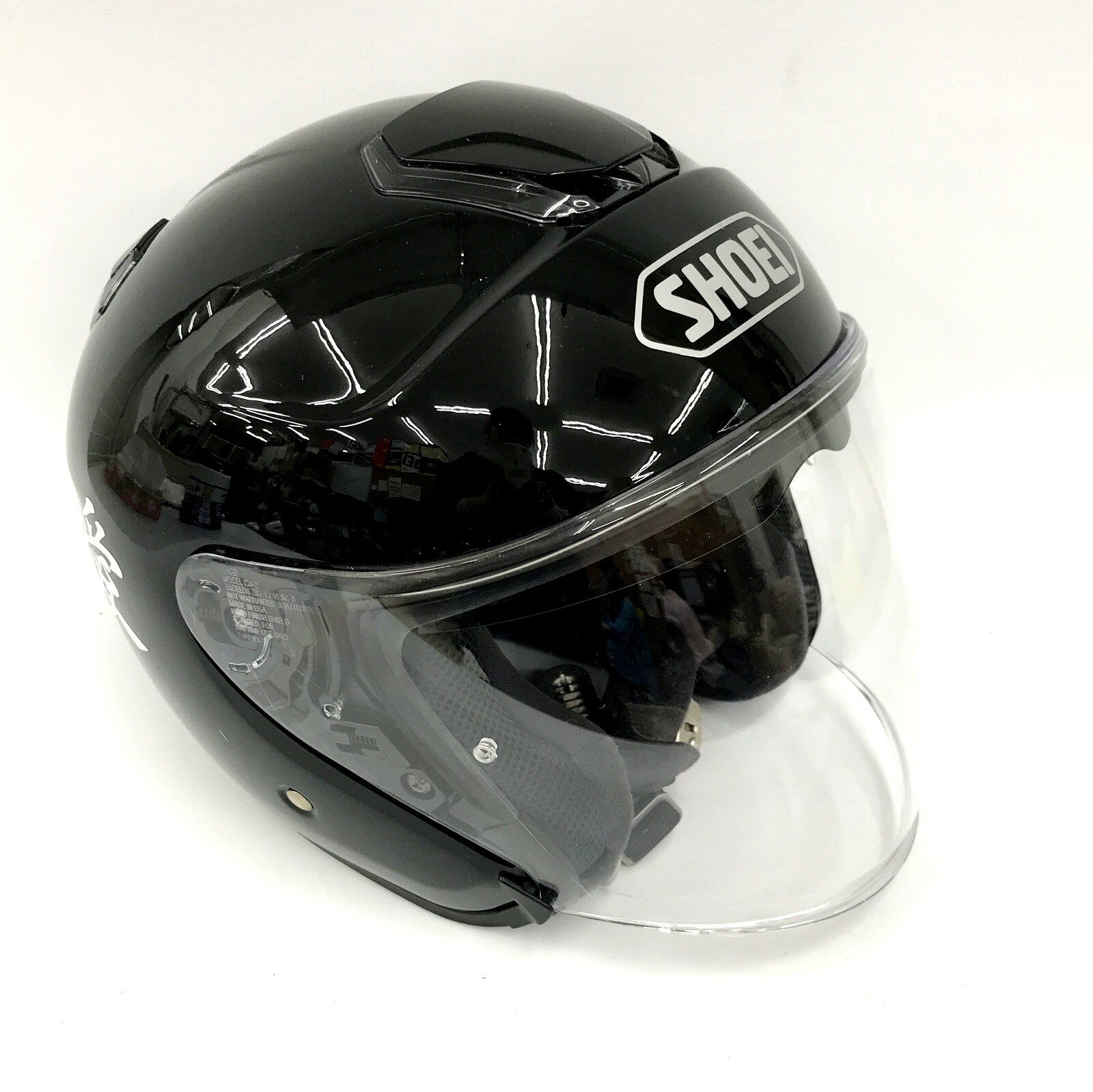 Rakuten - 【中古】SHOEI ショウエイ J-Cruise ブラック Lサイズ ジェット ヘルメット ★TA461
