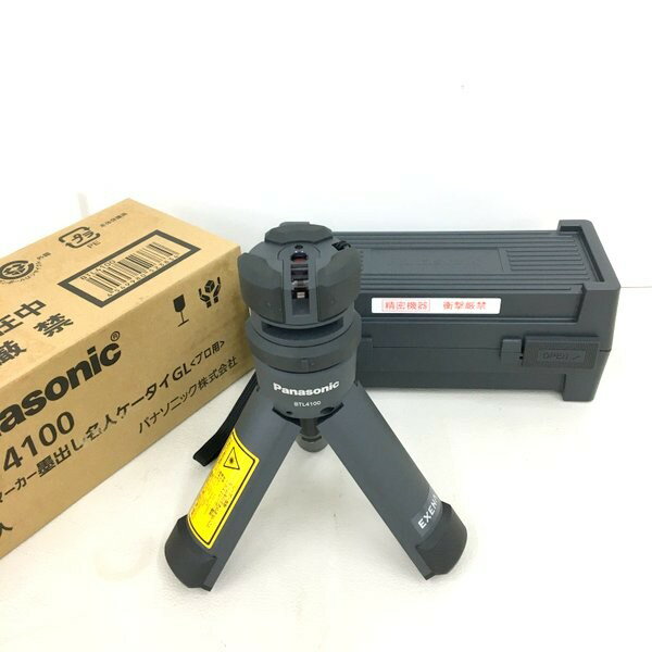 乐天商城 - 【中古】Panasonic パナソニック レーザーマーカー 墨出し名人 BTL4100 ケータイGL プロ用 未使用★DT578