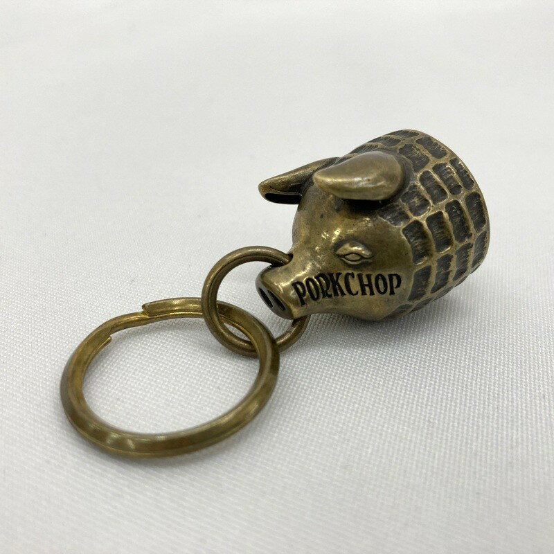 乐天商城 - 【中古】 PEANUT&CO x PORKCHOP GARAGE SUPPLY ピーナッツアンドカンパニー ポークチョップ ピーナッツポークガーディアンベル 服飾小物 ゴールド ★SS596