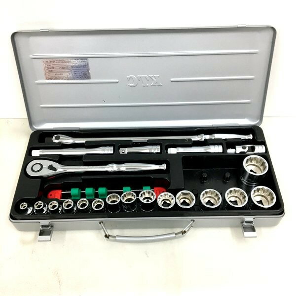 乐天商城 - 【中古】KTC 京都機械工具 ソケットレンチセット TB415X 12.7mm (1/2インチ) 21点セット12角 ★DT583