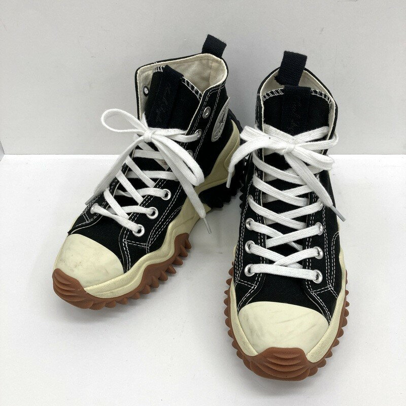乐天商城 - 【中古】CONVERSE コンバース Run Star Motion スニーカー 171545C サイズUS5.5 24.5cm相当 ブラック ホワイト メンズ 靴 ★SS519