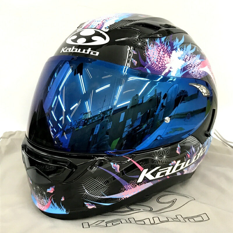乐天商城 - 【中古】OGK KABUTO オージーケーカブト KAMUI3 LEIA フルフェイスヘルメット XLサイズ バイク用品 ★TA649
