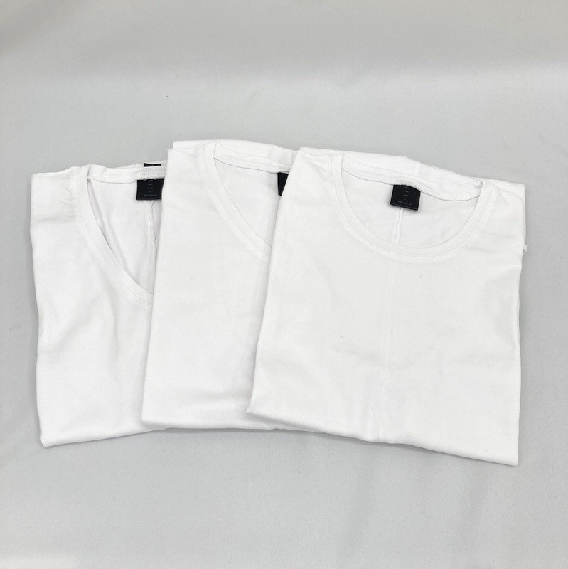 乐天商城 - 【中古】wjk ダブルジェイケー 3 in pack-T S/S パックTシャツ3枚セット 9921 PK05i 新品同様 Lサイズ 半袖 無地 メンズ ホワイト トップス ★SS741