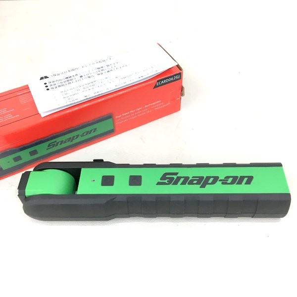 乐天商城 - 【中古】 Snap-on スナップオン デュアルサイドフレックスライト ECARD062GJ ケーブル欠品 ほぼ未使用 ★DT722