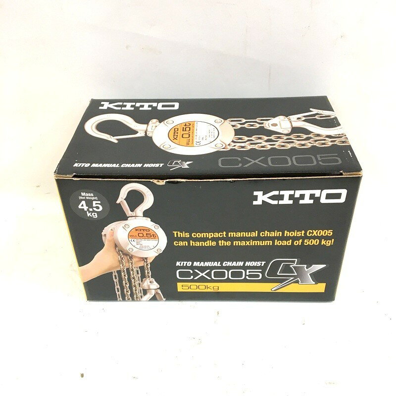 楽天市場】チェーンブロック キトーcx005の通販