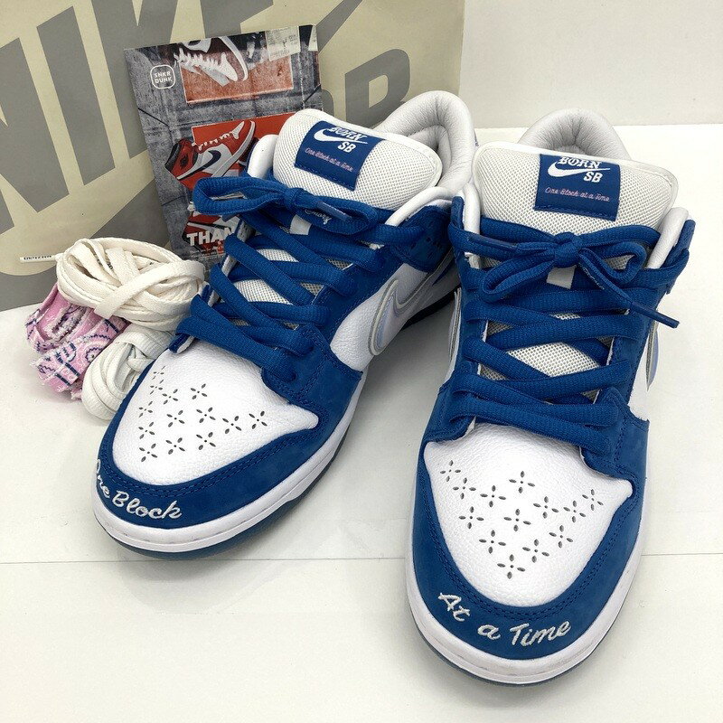 NIKE SB × Born x Raised ナイキ ボーンレイズド Dunk Low Pro QS One Block At a Time FN7819-400 スニーカー 28cm メンズ 靴 SS703