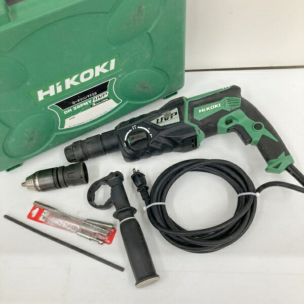 【中古】ハイコーキ HIKOKI ロータリハンマドリル DH28PMY 100V コンクリート28mm ...