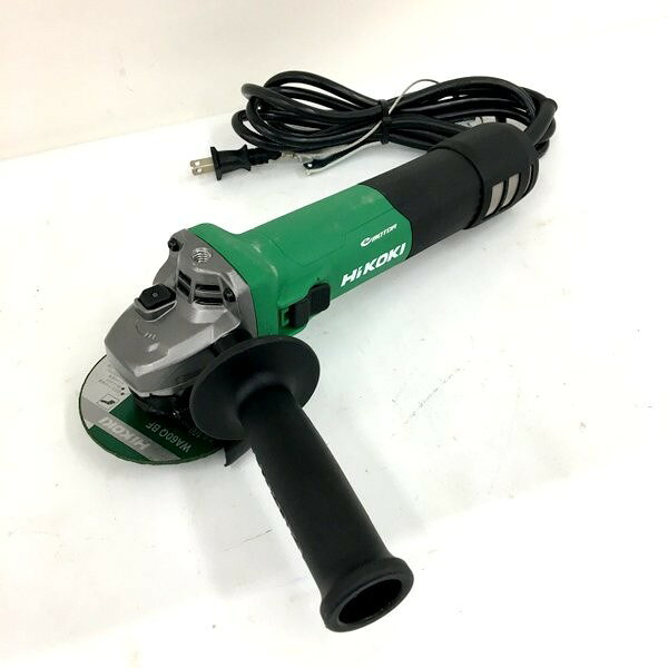 【中古】HiKOKI ハイコーキ 100mm 電子ディスクグラインダ G10VE2 100V コード式 電動工具 ★DT1837