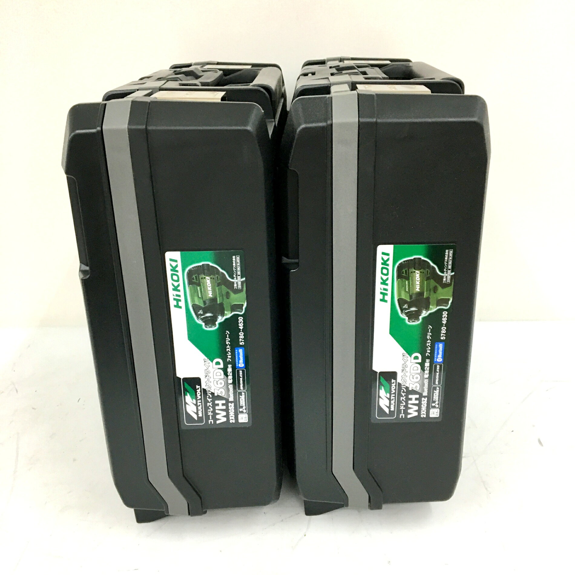 商品情報 メーカー HiKOKI(ハイコーキ) JANコード 4966376415076 型番 WH36DD(2XHGSZ) ブランド HiKOKI(ハイコーキ) 　商品詳細&nbsp; HiKOKI(ハイコーキ) コードレスインパクトドライバ WH36DD(2XHGSZ) フォレストグリーン 未使用2台セットです。 PSEマークは確認しております。 ケースには保管に伴うキズや汚れ等ございます。 記載外の不具合、欠品部品に気付かない場合もございます。 画像にある物が全てです。現状でのお渡しです。 本商品を実際に使用されての事故、ケガ等につきましては当方は責任を負いかねます。 写真はイメージ画像です。 未使用ではございますが保管時についた多少のキズ等がある場合がございます。 また、工場出荷時の保護材（ビニール袋など）が無い場合がございます。 『保証につきまして』 弊店はリサイクルショップですので、お客様から買い取らせて頂いた商品を出品させて頂いております。 家電量販店などとは異なり、メーカー保証は無いものとお考え下さい。(それをふまえての価格設定とさせて頂いております。) 当店の保証としましては、初期不良の場合のみ、商品到着後1週間以内であれば返金対応させて頂きます。 商品につきましての詳細は、メーカーホームページ等でお調べの上でご購入をお願いいたします。IT6ID8VTLX4C お取引について 商品発送 入金確認後、1～3営業日以内に発送いたします。 その他の注意事項 【領収書につきまして】 ・領収書は注文履歴からご自身での発行をお願いしております。 ・宛名はご注文者名、但書はご購入頂いた商品名が記載されます。 【送料につきまして】 ・商品を複数個ご購入の場合、個数ごとに送料が発生します。 ・送料はご注文後に店舗側で修正し、個数分のご請求となります。 予めご了承下さいますようお願いいたします。