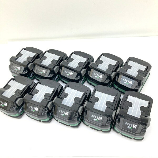 【中古】HiKOKI ハイコーキ マルチボルト蓄電池 BSL36A18X 0037-9241 リチウムイオンバッテリー 10個セット 未使用 ★DT2751