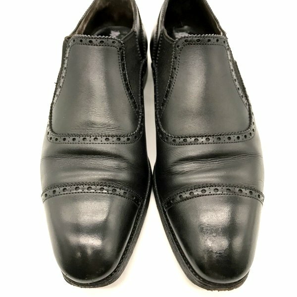 【中古】 カルミナ カルミーナ ドレス シューズ スペイン製 マヨルカ 革靴 カジュアル メンズ サイズ5 1/2 25.5cm相当 ブラック系 CARMINA 靴 B0617◆