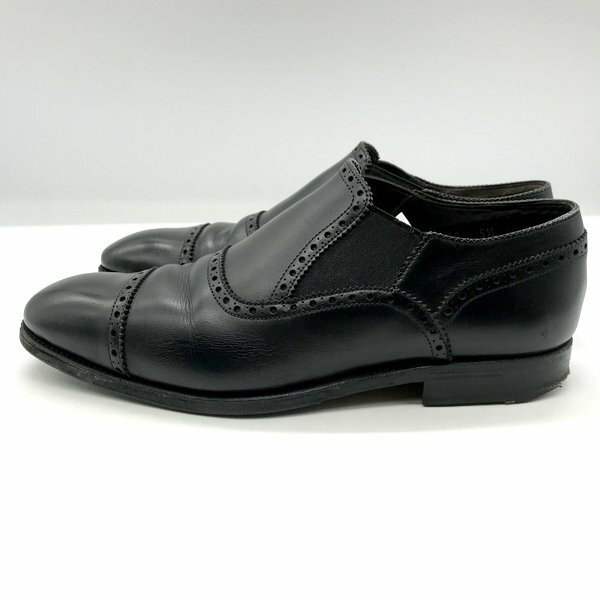 【中古】 カルミナ カルミーナ ドレス シューズ スペイン製 マヨルカ 革靴 カジュアル メンズ サイズ5 1/2 25.5cm相当 ブラック系 CARMINA 靴 B0617◆