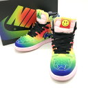 yÁz NIKE AIR JORDAN 1 RETRO HIGH OG J BALVIN Xj[J[ GAW[_ DC3481-900 Rainbow C{[ fB[X 23.5cm }`J[ iCL C B2182