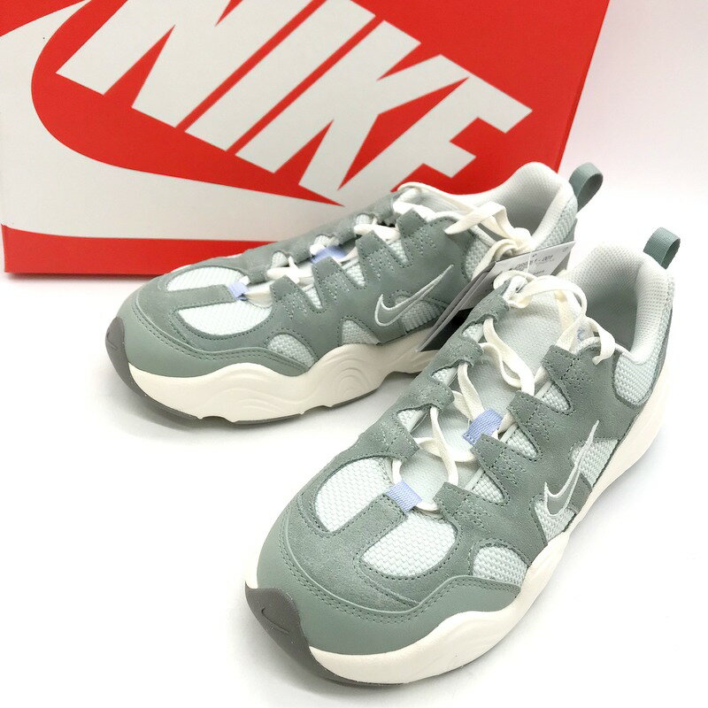 【中古】 NIKE W TECH HERA DR9761-001 ウィメンズ テック ヘラ スニーカー 箱付き タグ付き 新品同様 メンズ 26.5cm グリーン系 ナイキ 靴 B2755◆