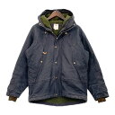 【中古】 FILSON フィルソン Mountain Jacket マウンテンジャケット FIJ2942 裏ボア 防寒 ミリタリー 古着 アウトドア メンズ サイズ40 ブラック アウター DM9529■