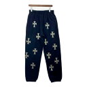 yÁzUnknown Navy Cross Rhinestone Joggers XEFbgpc Ò CXg[ Xg[g h Y LTCY ubN AmE Y{ DM9736