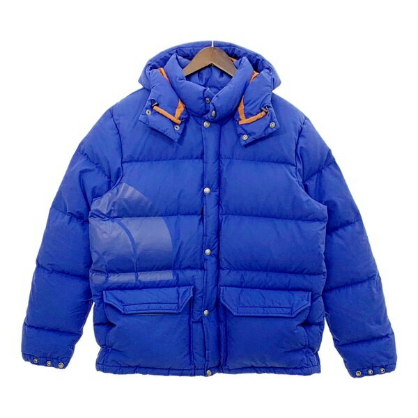 【中古】JUNYA WATANABE THE NORTH FACE WT-J407 AD2017 ダウンジャケット メンズ Lサイズ ブルー ジュンヤワタナベ コムデギャルソン ノースフェイス アウター DM10414■