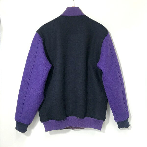 【中古】 PHENOMENON フェノメノン ILLJKT-037 リバーシブル スタジャン スタジアムジャンパー カジュアル メンズ Lサイズ ブラック パープル フェノメノン アウター A3747◆