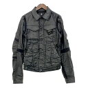 【中古】ジースターロウ MOTAC 3D SLIM JACKET デニム ジャケット Gジャン スリム D06048-6578-2778 メンズ XSサイズ ブラック G-STAR RAW アウター DM10684■