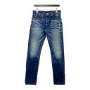 yÁzjtH[GNXyg FIVE STAR SLIM-FIT STRETCH DAMAGED DENIM PANT W[Y fjpc Y W30 M CfBS uniform experiment Y{ DM10872