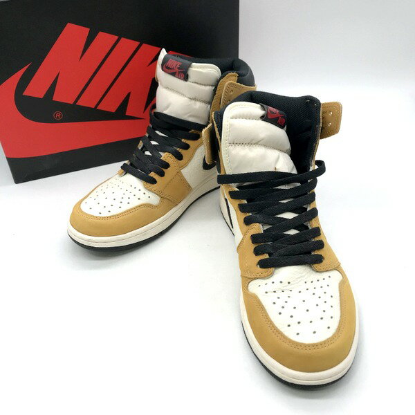 š NIKE AIRJORDAN1 RETRO ROOKIE OF THE YEAR 555088-700 ˡ 硼1 ϥå Ȣդ ؤɳդ  27.5cm ۥ磻ȡߥ֥饦 ʥ  B3992