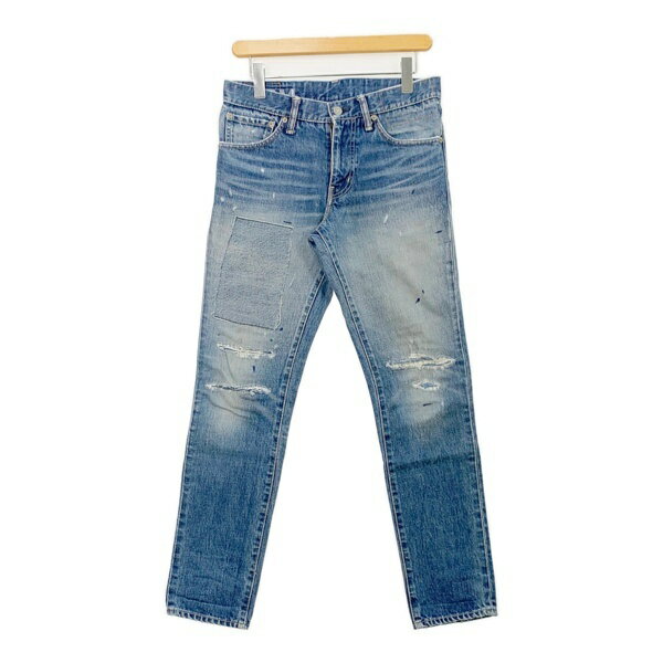 【中古】 VISVIM SOCIAL SCULPTURE denim 0119105005026 ソーシャルスカルプチャー ダメージデニム ジ..