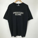 【中古】 WACKO MARIA 舐達麻 BUDSPOOL Tシャツ 半袖 Aphrodite Gang Holdings ロゴ 刺繍 カジュアル 古着 メンズ Lサイズ ブラック ワコマリア トップス A10076◆