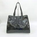 【中古】KENZO タイガー 虎 ロゴ エナメル トートバッグ カバン 肩掛け 大容量 A4収納 通学 男女兼用 ブラック ケンゾー 鞄 DF11459■