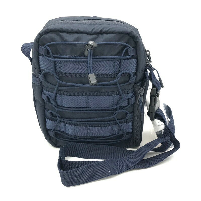 【中古】 DAIWA LIFE STYLE SHOULDER POUCH CORDURA ショルダーポーチ タグ付き ルアー収納ボックス アウトドア 釣り フィシング キャンプ 男女兼用 ネイビー ダイワ ライフスタイル 鞄 B10442◆