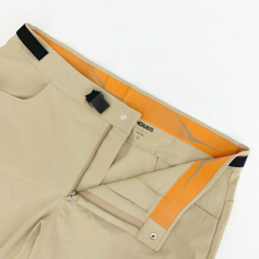 【中古】ホカオネオネ SKY SHORT スカイショーツ ショートパンツ ハーフパンツ 短パン カジュアル メンズ Lサイズ ベージュ HOKA ONE ONE ズボン DM11963■