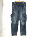 【中古】 NEIGHBORHOOD デニムカーゴパンツ WASHED CARGO 201XBNH-PTM03S ウォッシュドカーゴ ジーパン ジーンズ メンズ ...