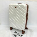 【中古】&Wear PIANO2 スーツケース WE-BAH-M-WH-01 容量62L キャリーケース USBポート付き 旅行 トラベル 2泊3日 3泊4日 ...