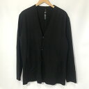【中古】 wjk 2-ply hook cardigan カーディガン 美品 6874 wn04e ミドル丈 ウールカーディガン 無地 シンプル カジュアル メ...