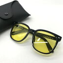 【中古】 Ray-Ban サングラス RB4401D イエロー 大きめ...(4)